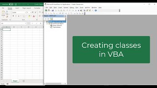 Creating Classes in VBA