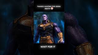 Thanos waiting for Odins death 🤡 Meanwhile Darkseid #shorts #marvel #dceu #aveng