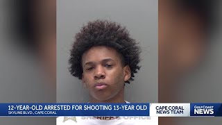 Cape Coral 12-year-old arrested after accidental shooting of 13-year-old in stolen car