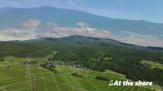 【にかほ百景】⑮～鳥海山と夏の棚田～