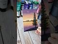 Easy way to paint a sunset / acrylic painting for beginners ✨️