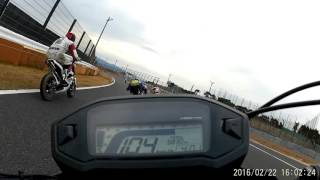 ２０１６年２月２２日　鈴鹿サーキット　合同走行会　グロム PM15：57.51