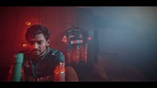 Introducing the Bangladesh Team jersey for Champions Trophy 2025. Let's roar together!