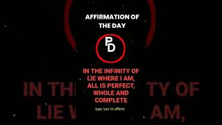 Todays Affirmation | Affirmation Of The Day | Day -3 | PD Spirituality | #shorts #loa #affirmation
