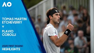 Tomas Martin Etcheverry v Flavio Cobolli Highlights | Australian Open 2025 First Round