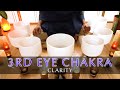 Third Eye Chakra Sound Bath | 432Hz | Crystal Singing Bowl Meditation | Clarity & Mindfulness