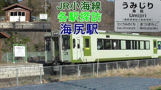 【駅に行ってみた】JR小海線　海尻駅