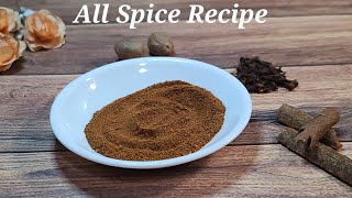 All Spice Recipe | How To Make All Spice Recipe | Homemade with 3 ingredients..