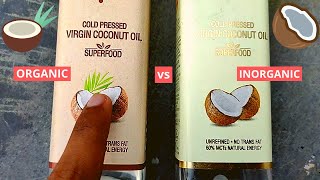 Organic Vs Inorganic Coconut oil with Cocosoul