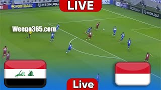 LIVE Iraq vs Indonesia | World Cup Qualifiers AFC 2026 | Match Today Watch Streaming