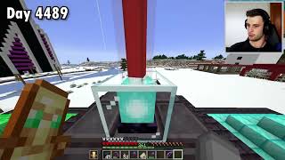 Sb737 creates a full NETHERITE beacon in minecraft