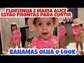 ❤️VIRGÍNIA FONSECA FLORZINHA E MARIA ALICE ESTÃO PRONTAS PARA CURTIR BAHAMAS OLHA O LOOK QUE LINDAS