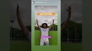 Japanese introduced on Marcelo's Instagram!? #shorts #football #marcelo #realmadrid