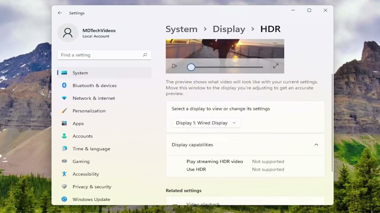 How To Enable HDR On Windows 11 - YouTube