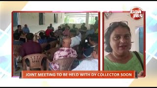 Double tracking affected Velsao villagers meet with MLA Anton Vas