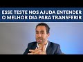 ESSE TESTE NOS AJUDA ENTENDER O MELHOR DIA PARA TRANSFERIR | DR. JULIO VOGET