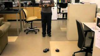 3 Robots Flocking