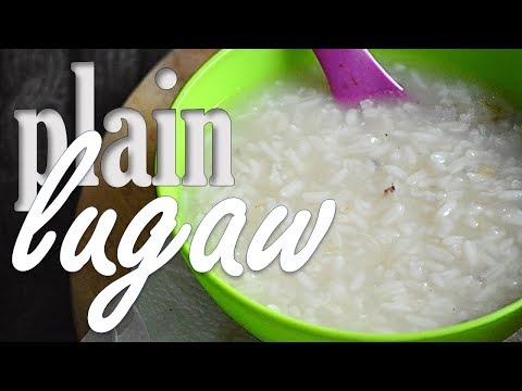 How to make PLAIN LUGAW (Filipino Rice Porridge) | It's More Fun in the Kitchen How to make PLAIN LUGAW (Filipino Rice Porridge) | It's More Fun in the Kitchen