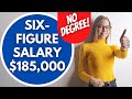 HOW TO MAKE SIX FIGURES SALARY WITHOUT A DEGREE | Earn Six Figures With AWS Certification