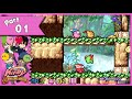 Kirby & The Amazing Mirror 4-Player co-op walkthrough (w/ commentary) Part 1 - A Lot Going On