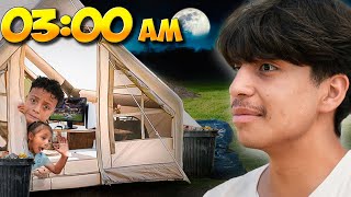 ACAMPANDO EN CASA POR 24 HORAS | DANNYFITT