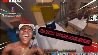 Ishowspeed has kids with a Minecraft villager (rages) 😭😂