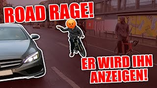 ROADRAGE: Fahrradfahrer vs Autofahrer!