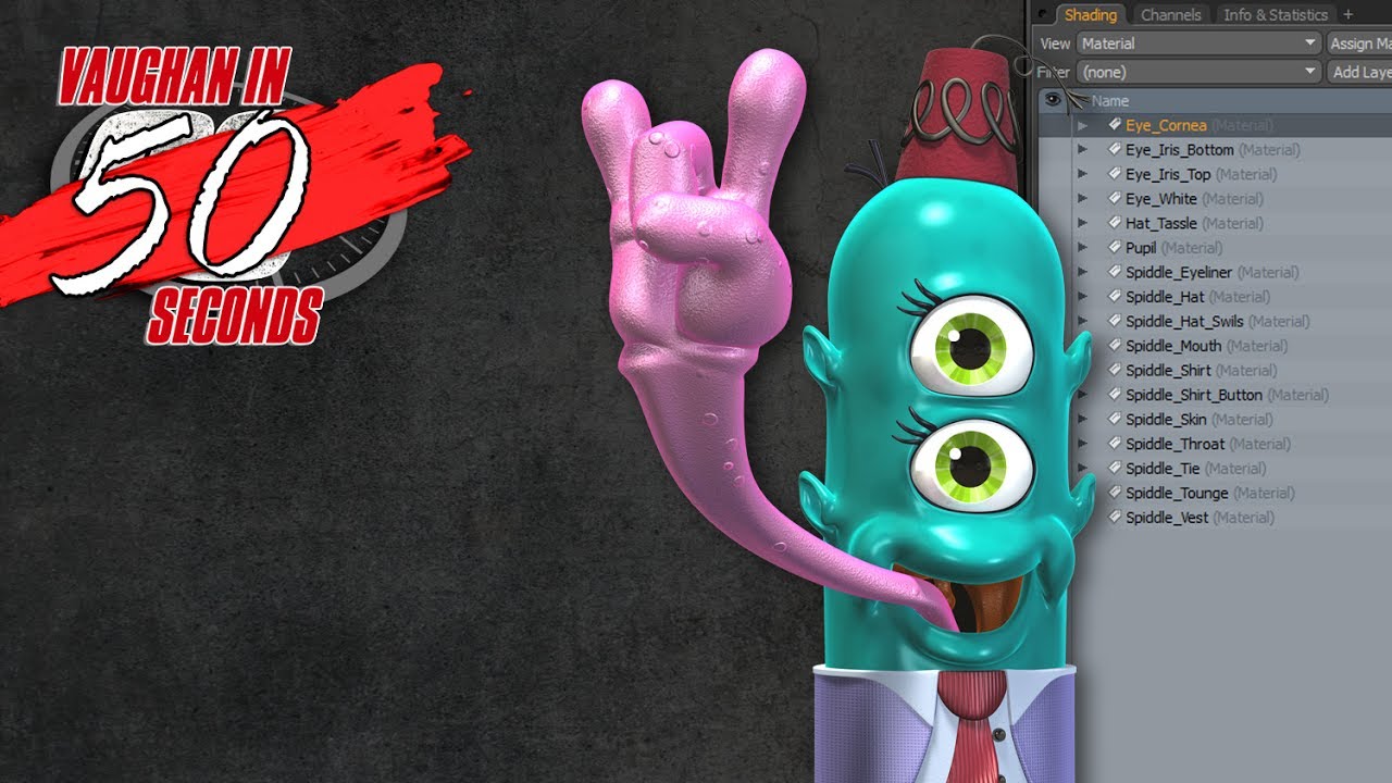 Modo Shader Tree Material Mode Youtube