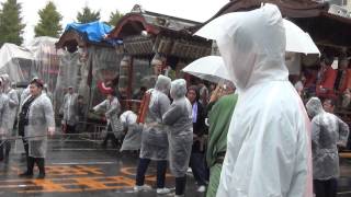 2015 八街神社大祭 五区退場