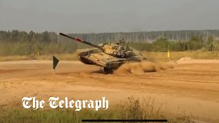 Tanks get lost and smash into each other: Russia hosts chaotic International Army Games