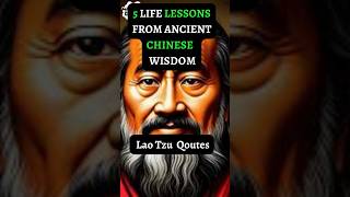 5 Life Lessons From Ancient Chinese Wisdom- Lao Tzu Quotes. #LaoTzuQuotes