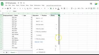 How to Filter Missing Data in a Dataset Using Google Spreadsheet.