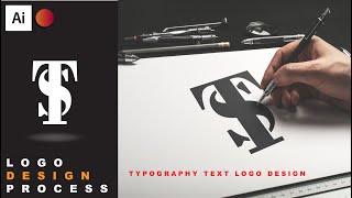 Typography Text Logo Design in Adobe Illustrator Tutorial | Best Logo Design || With Inaa Graphics||