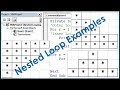 VBA for Printing different pyramid patterns using Nested For Loop