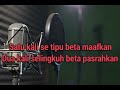 sakit berulang kali karaoke nada wanita vicky salamor