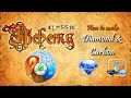 Alchemy Classic-How to make Diamond & Carbon Recipes Walkthrough