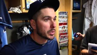 Rays Matt Joyce Discusses Executing The Plan Against Blue Jays Pitching