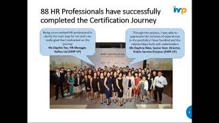 How to prepare for IHRP Certification (Webinar Session)