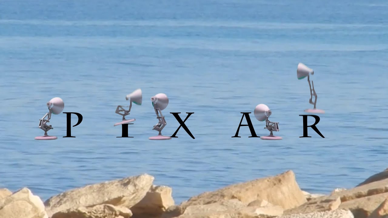 Five Luxo Lamps Spoof Splashing Water Pixar Logo - YouTube