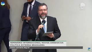 Seminário internacional “Novos Anseios da Política Externa Brasileira: Renovar para Avançar”