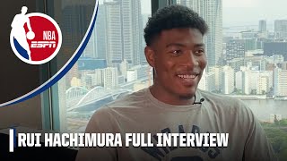 FULL INTERVIEW: Rui Hachimura wants to share how GREAT his home country is ♥️🇯🇵 | NBA on ESPN