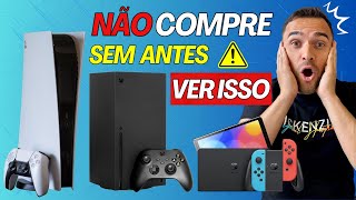 QUAL CONSOLE VALE MAIS A PENA COMPRAR EM 2024? PS5 VS XBOX SERIES S/X VS NINTENDO SWITCH.