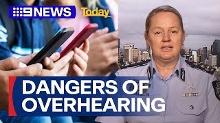 Federal Police warn on dangers of overhearing children’s details online | 9 News Australia