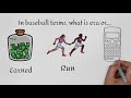 ERA - What does it mean in baseball terms?