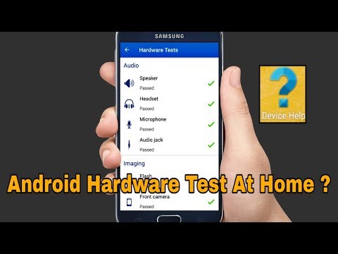 ¿Qué es la aplicación de ayuda del dispositivo en un teléfono Android? Prueba de hardware de Android en casa Hindi Web Tech Gyan