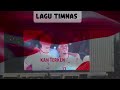 tanah airku live stadion gelora bung karno merinding bikin tangis haru dan bangga lagu timnas