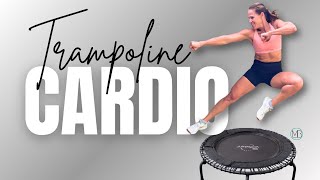 25 MIN  Non-Stop Cardio Trampoline | Rebounder  Workout 💦