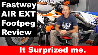 Fastway AIR EXT Footpeg Review - Wasn't going to Show them to you, but changed my mind!