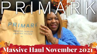 *NEW IN* MASSIVE PRIMARK HAUL | OUTFITS TRY ON AND HOMEWARE NOVEMBER 2021