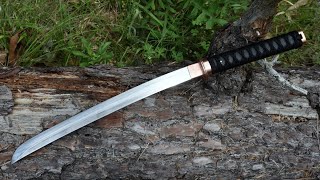 Forging a KATANA/WAKIZASHI inspired sword from a File the complete project